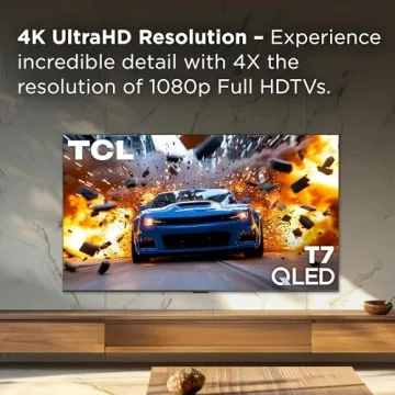TCL 65" QLED HDR Smart TV with Dolby Atmos Audio