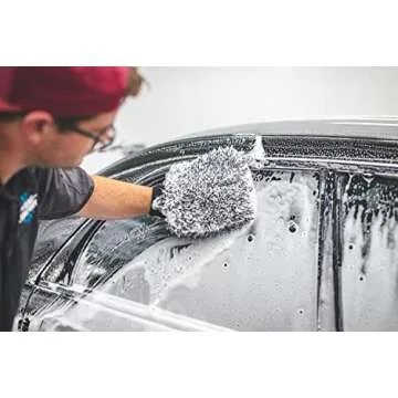 The Rag Company Cyclone Ultra Wash Mitt & Pad Combo 2-Pack