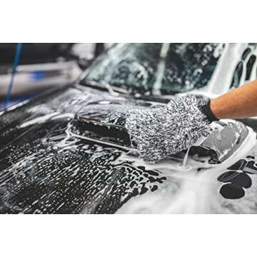 The Rag Company Cyclone Ultra Wash Mitt & Pad Combo 2-Pack