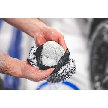 The Rag Company Cyclone Ultra Wash Mitt & Pad Combo 2-Pack