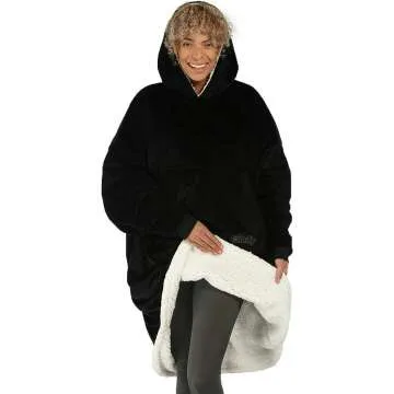 THE COMFY Wearable Blanket - Oversized Microfiber & Sherpa