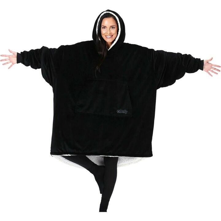 THE COMFY Wearable Blanket - Oversized Microfiber & Sherpa