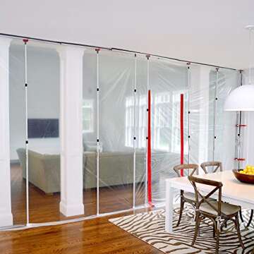 ZipWall Heavy-Duty Zipper for Dust Barriers 2-Pack