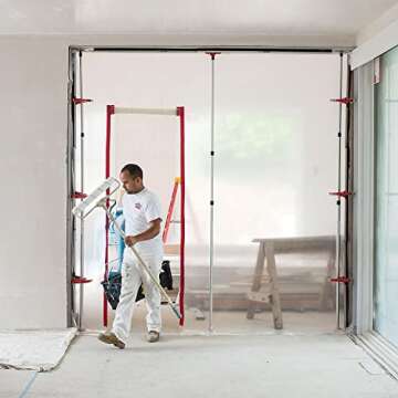 ZipWall Heavy-Duty Zipper for Dust Barriers 2-Pack