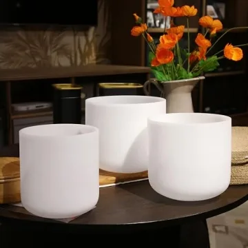 Alioth 3-Piece Crystal Singing Bowl Set with Case