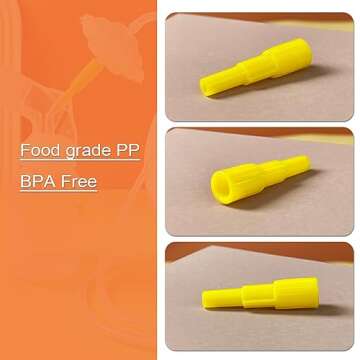 PumpMom Backflow Adapter for Spectra S1, Spectra S2 Pump to Use Most Medela Flanges and Bottles; Connects Between Medela Breastshield and Spectra Backflow Protector (Pumpmom Flange Adapter)