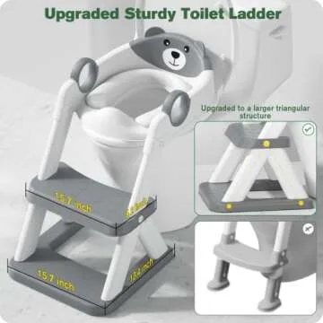 Rabb 1st Potty Training Seat for Kids - 2 in 1 Solution