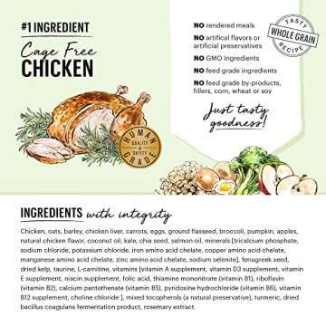 The Honest Kitchen Whole Food Clusters Whole Grain Chicken & Oat Dry Dog Food, 5 lb Bag