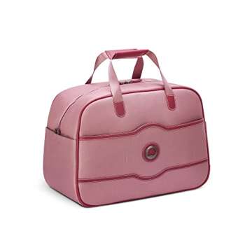 DELSEY PARIS Chatelet 2.0 Weekender Travel Duffle Bag, Pink