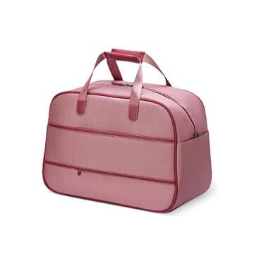DELSEY PARIS Chatelet 2.0 Weekender Travel Duffle Bag, Pink