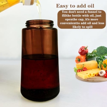 2 in 1 Kitchen Oil Dispenser & Glass Sprayer 470ml