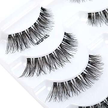 Newcally Natural Wispy False Eyelashes Multipack - Cat Eye Beauty