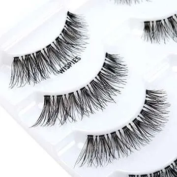 Newcally Natural Wispy False Eyelashes Multipack - Cat Eye Beauty
