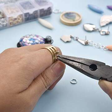 LANBEIDE Jump Rings - 2296 Gold Plated Jewelry Connectors