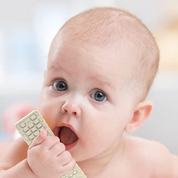 2Pack Silicone Baby Teething Toys - Educational Chew Toys