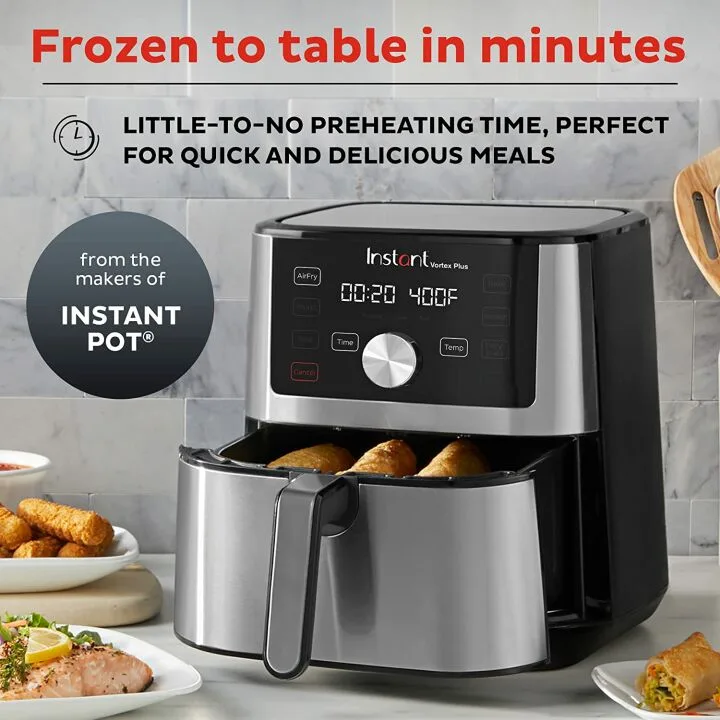Instant Vortex Plus Air Fryer Oven 6 Quart 6-in-1