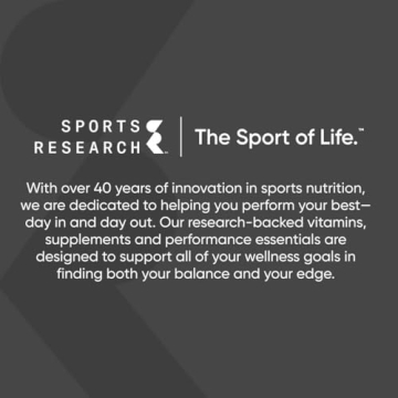 Sports Research Turmeric Curcumin Softgels with Bioperine