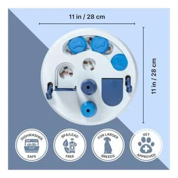 TRIXIE Flip Board XXL Dog Puzzle Toy, Intermediate (Level 2) Strategy Game, Dog Activity Treat Toy for Dogs