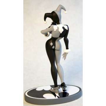 DC Collectibles Batman Black & White: Harley Quinn Statue by Bruce Timm