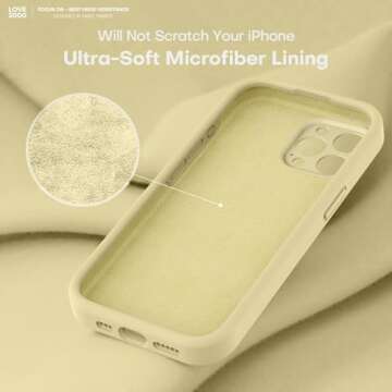 LOVE 3000 Stylish Silicone iPhone Case for Extreme Protection
