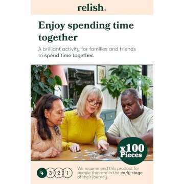 Relish 100 Piece Jigsaw Puzzle for Adults - Sunset in Paris