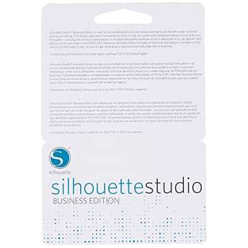Silhouette America Studio Business Edition Software, Multicolor