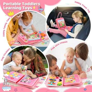 Toddler Busy Board - Educational Fun for Kids