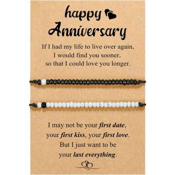 Pinky Promise Matching Bracelets for Couples Gifts