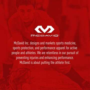 McDavid Calf Compression Sleeve, Light Support for Left or Right Leg, Helps Provide Relief From Pain, Men & Women, Black, Adult L