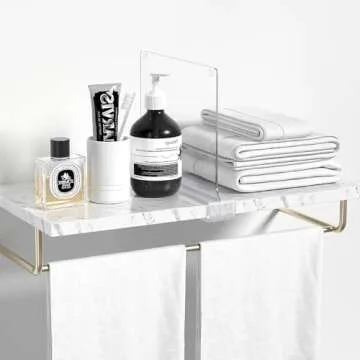 8 PCS Shelf Dividers for Closet Organization Acrylic Clear Closet Shelf Divider for Wooden Shelving Suitable for Wooden or Vertical Shelves Or Bedroom, Kitchen and Office