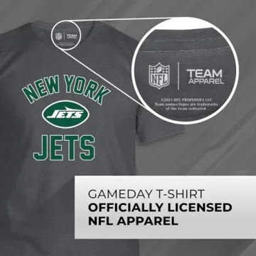 New York Jets Gameday T-Shirt Comfortable Tagless Semi-Fitted