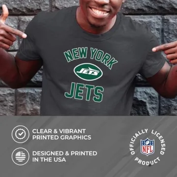 New York Jets Gameday T-Shirt Comfortable Tagless Semi-Fitted