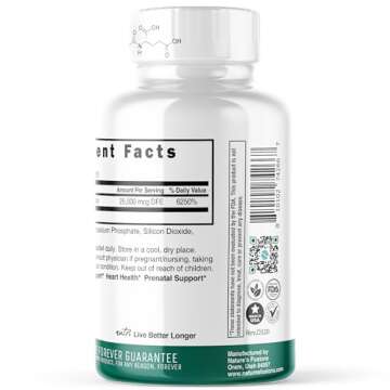 Nature's Fusions Nutri 5-MTHF L Methylfolate 15MG - 120 Tablets