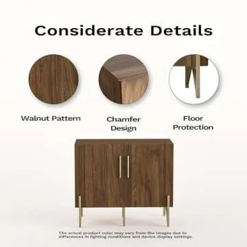 Roomfitters 39” Sideboard Buffet Cabinet for Stylish Storage