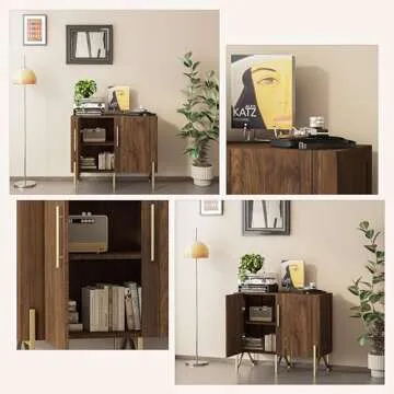 Roomfitters 39” Sideboard Buffet Cabinet for Stylish Storage