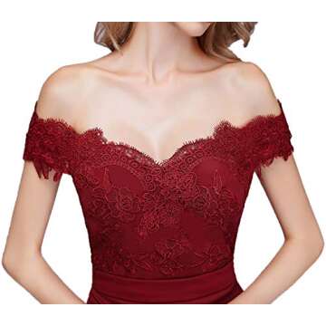 Chiffon Bridesmaid Dresses High Waist Long Woman Maxi Skirt (L, Dirty Blue)