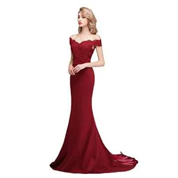 Elegant Chiffon Bridesmaid Dress in Dirty Blue