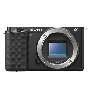 Sony Alpha ZV-E10 - APS-C Interchangeable Lens Mirrorless Vlog Camera - Black