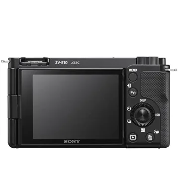 Sony Alpha ZV-E10 - APS-C Interchangeable Lens Mirrorless Vlog Camera - Black
