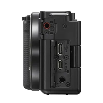 Sony Alpha ZV-E10 - APS-C Interchangeable Lens Mirrorless Vlog Camera - Black