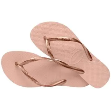 Havaianas Women's Slim Sandal, Ballet Rose,35/36 BR (6 M US)