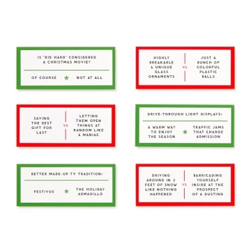 Brass Monkey Holiday Debatable Game Fun Party Topics