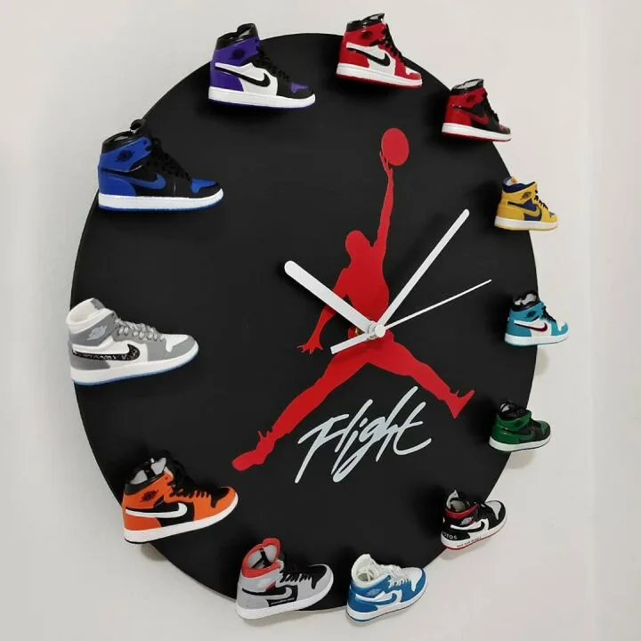 2022 Sports Fan Wall Clock with 3D Basketball Design