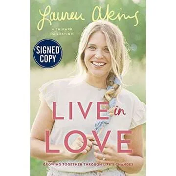 Live in Love - Signed / Autographed Copy of the Book