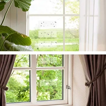 Kensizer 30-Pack Window Fly Traps for Indoor Use