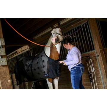 BENEFAB Therapeutic Mesh Sheet SmartScrim Ceramic Infused Powder & Magnetic Therapy | Clinically Proven to Reduce Back Soreness | Promote Blood Flow & Recovery | Reduce Pain & Stiffness | Black (78")