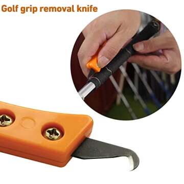 Headley Hook Blade Utility Knife for Golf Club Gripping
