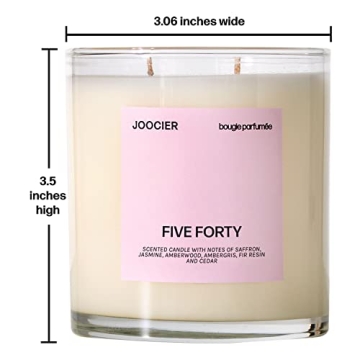 JOOCIER Candle Inspired by Baccarat Rouge 540 Luxury Scent