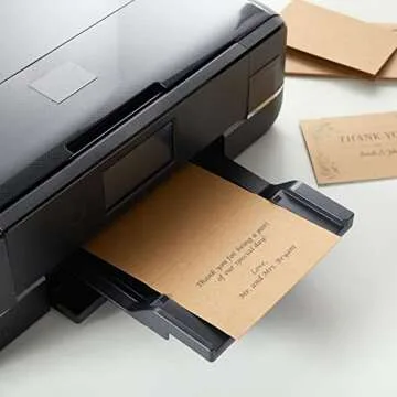 Sustainable Blank Cards and Envelopes 100 Pack