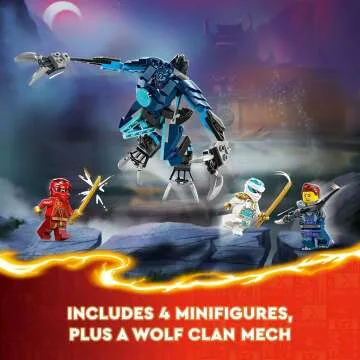 LEGO NINJAGO Kai’s Elemental Fire Mech for Kids